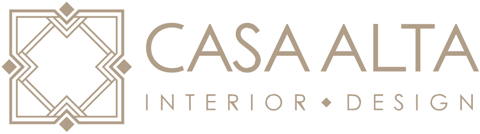 New logo of Casa Alta in beige.